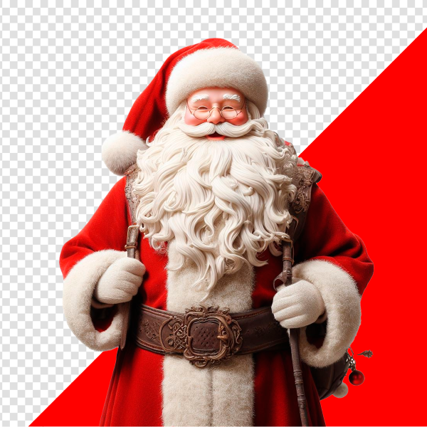 IMAGEM DE PAPAI NOEL SEM FUNDO