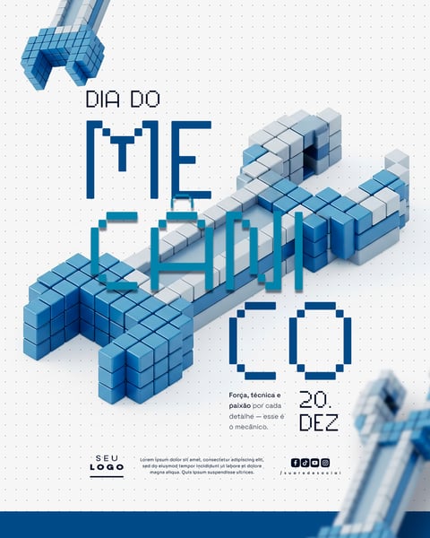 DIA DO MECÂNICO 20 DE DEZEMBRO SOCIAL MEDIA PSD EDITÁVEL 3