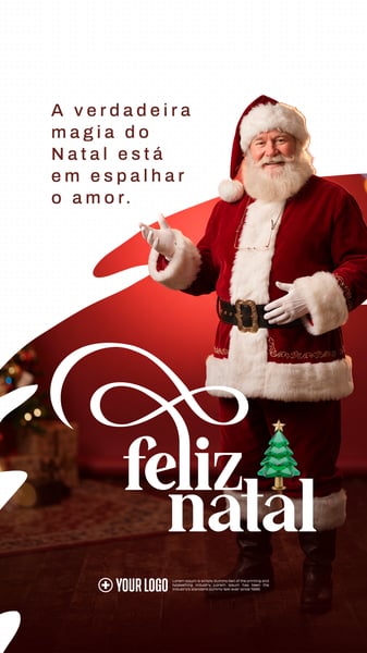 FELIZ NATAL PRESENTES E PROMOÇÃO ESPECIAL SOCIAL MEDIA PSD STORY