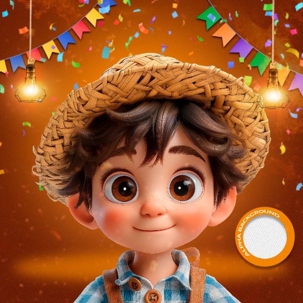 MASCOTES DE FESTA JUNINA MODELO 91