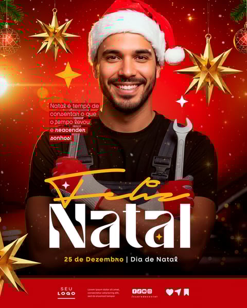 FELIZ NATAL 25 DE DEZEMBRO SOCIAL MEDIA PSD EDITÁVEL (5)