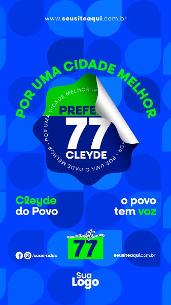 STORY - CAMPANHA POLITICA - SOCIAL MEDIA | PSD EDITÁVEL