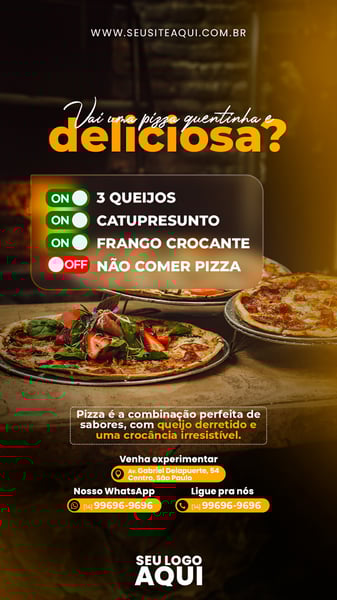 POST STORY - PIZZARIA | PIZZA