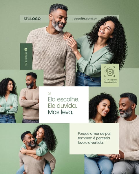 DIA DOS PAIS SOCIAL MEDIA