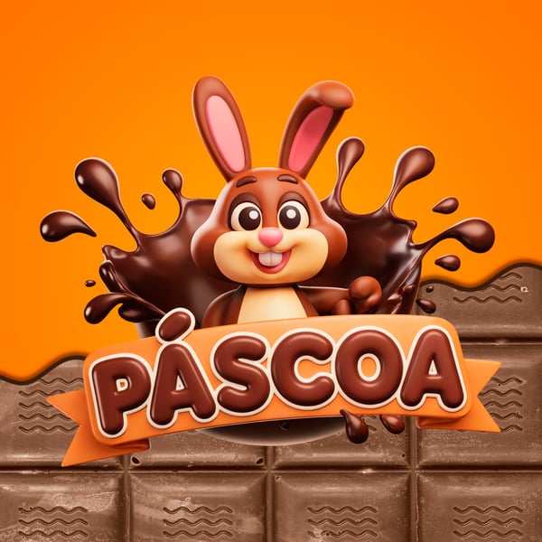 YKK ELEMENTO 3D OARA COMPOSIÇÃO DE ARTES DE PÁSCOA MODELO 06