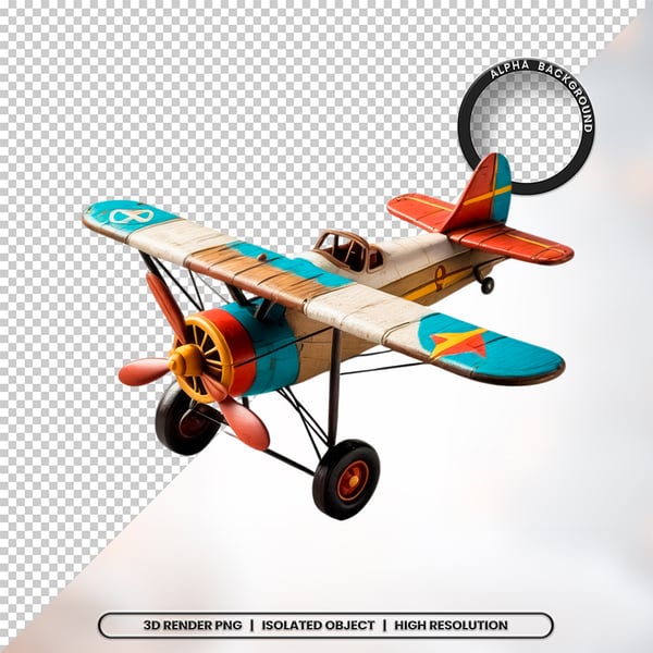 3D RENDER BRINQUEDO INFANTIL ELEMENTO ÍCONE PSD PNG