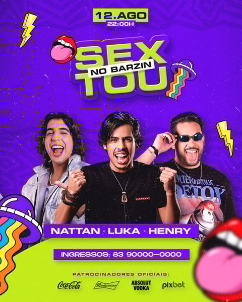 FLYERS PARA SHOWS E EVENTOS - VARIADOS