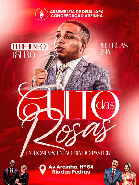 83 CULTO DAS ROSAS PR GEDSON