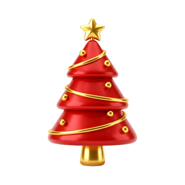 ELEMENTO 3D IA DE NATAL PARA COMPOSIÇÃO DE NATAL PNG 117