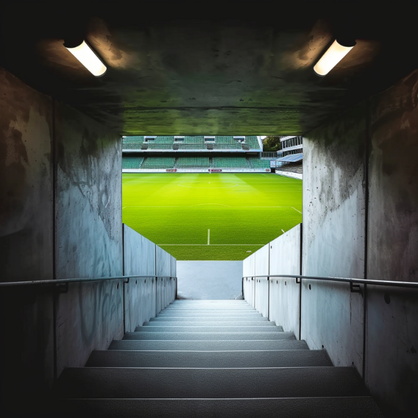 IMAGEM DE ESTADIO COM LUZES PARA COMPOSIÇÃO