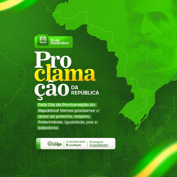 SOCIAL MEDIA PROCLAMAÇÃO DA REPÚBLICA, 15 DE NOVEMBRO 6