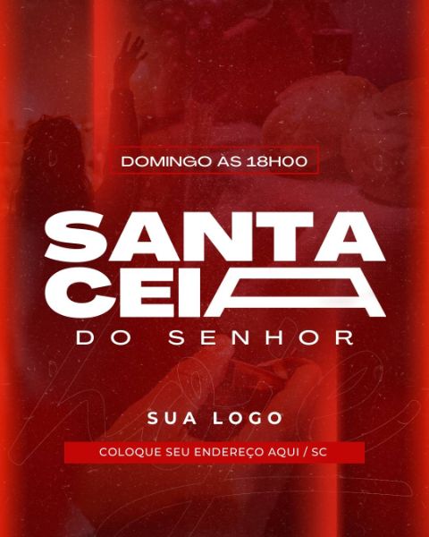 ARTE GOSPEL - SANTA CEIA - CANVA