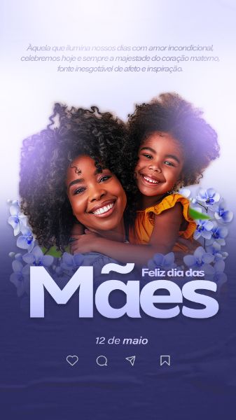 FLYER DIA DAS MÃES STORY