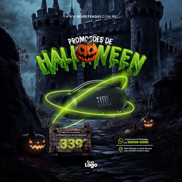 FEED QUADRADO HALLOWEEN 12 DE OUTUBRO 06