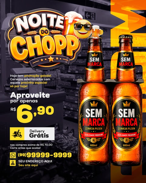 SOCIAL MEDIA NOITE DO CHOOPP FEED