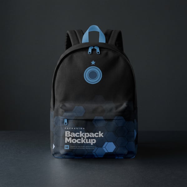 MOCHILA PSD EDITÁVEL MOCKUP
