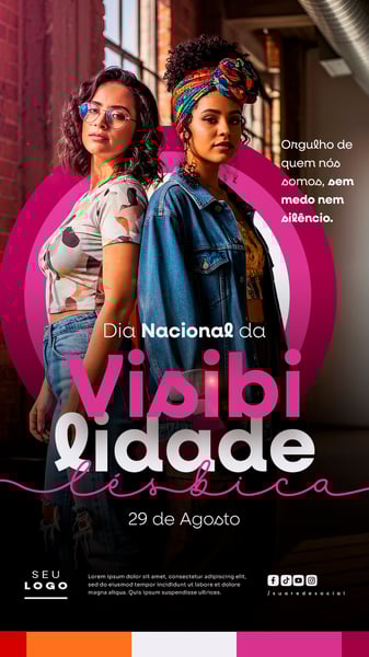 DIA NACIONAL DA VISIBILIDADE LÉSBICA