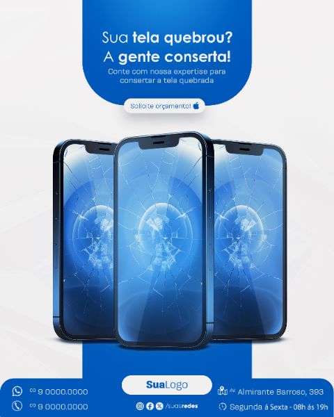 ASSISTÊNCIA TÉCNICA SOCIAL MEDIA POST FEED VERTICAL