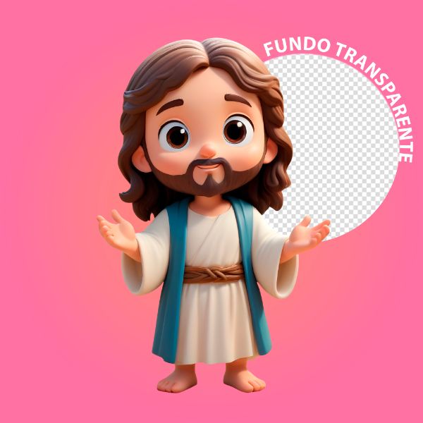 PERSONAGEM 3D GOSPEL 1