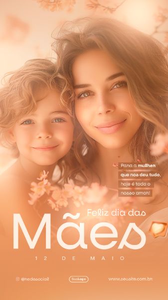 DIA DAS MÃES SOCIAL MEDIA POST STORY
