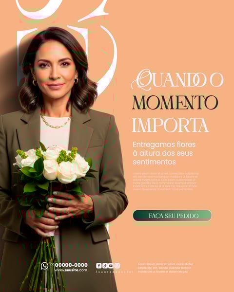 FLORICULTURA SOCIAL MEDIA PSD EDITÁVEL 5