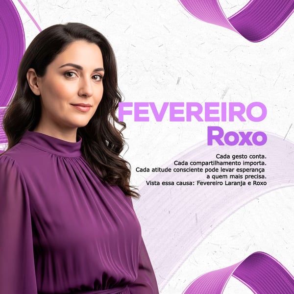 FEVEREIRO LARANJA E ROXO