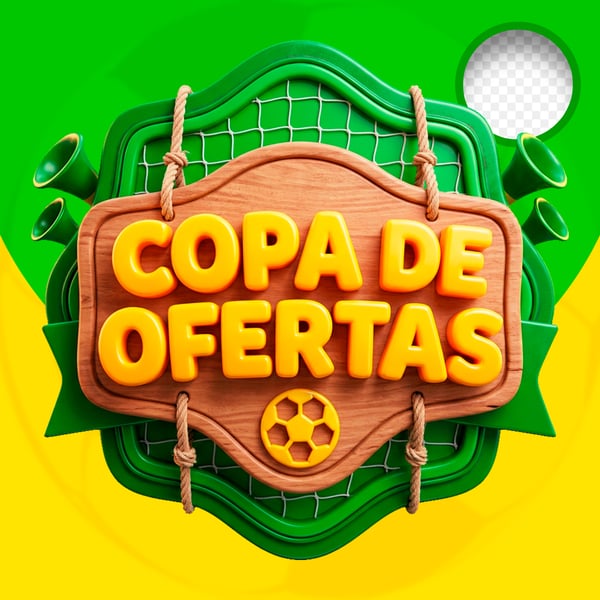 SELO 3D COPA 2026 MODELO 02