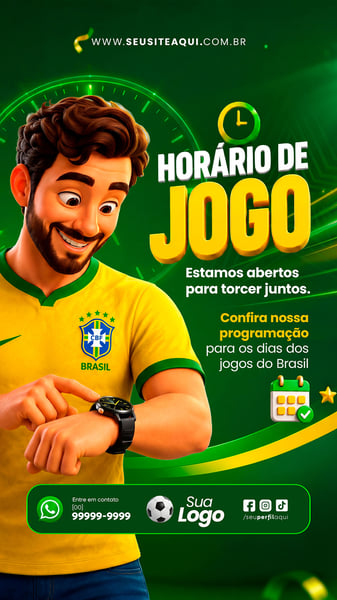 STORY COPA DO BRASIL 2026 SOCIAL MEDIA TEMPLATE PSD EDITÁVEL 01