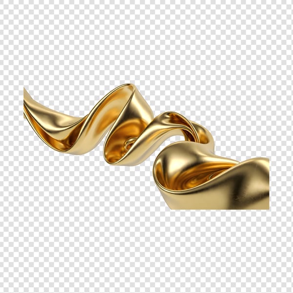 FITA DOURADA ONDULADA 02