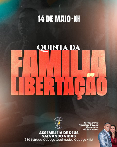 44 FLYER QUINTA DA FAMÍLIA E LIBERTAÇÃO