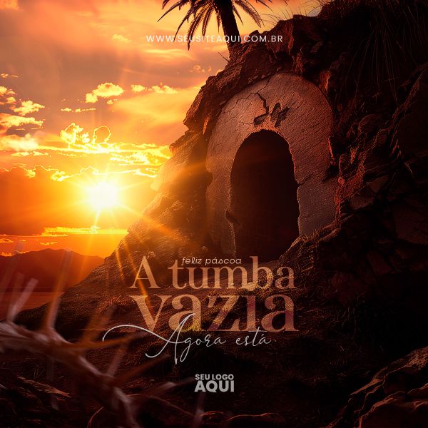 PÁSCOA | JESUS | PSD EDITÁVEL