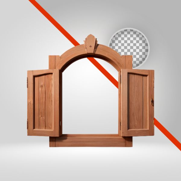 JANELA DE MADEIRA 3D, ELEMENTO PNG PARA SÃO JOÃO, ARRAIÁ, JUNINO, FESTA DE JUNHO, SERTANEJO, PARA FLYER DE EVENTO E SHOW