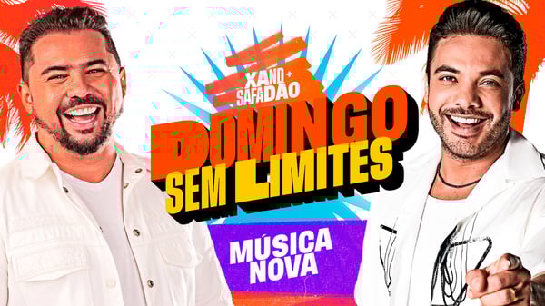 FLYER THUMB CAPA CD BANNER YOUTUBE XAND E SAFADÃO PSD EDITÁVEL