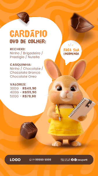 OFERTAS DE PÁSCOA - OVOS DE PÁSCOA