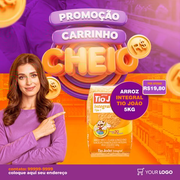 MERCADO/CARRINHO CHEIO