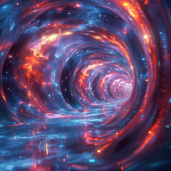 TÚNEL | NAVE ESPACIAL | NEON | FUTURISTA | BACKGROUND