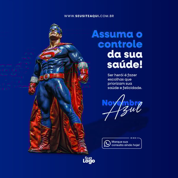 FEED QUADRADO NOVEMBRO AZUL SOCIAL MEDIA 06