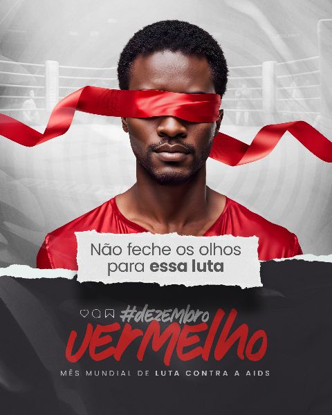 DEZEMBRO VERMELHO MÊS DE COMBATE CONTRA O HIV/AIDS 10