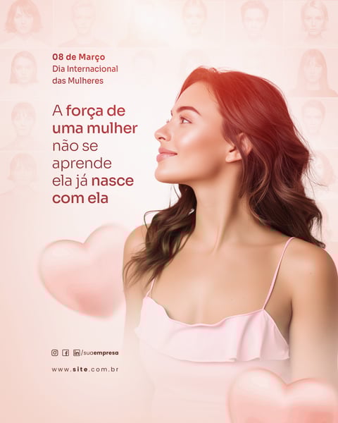 Social Media Dia Internacional das Mulheres