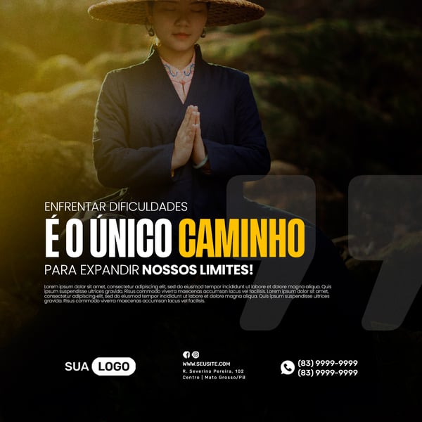 MOTIVAÇÃO - ENFRENTAR DIFICULDADES