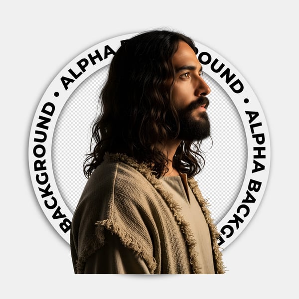 JESUS CRISTO OLHANDO PARA O HORIZONTE 01