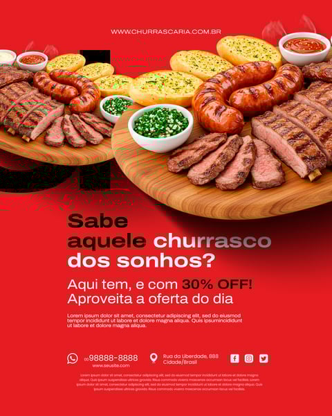 SOCIAL MEDIA CHURRASCARIA