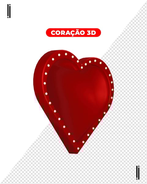 CORAÇÃO | ELEMENTO 3D