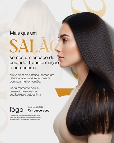 SOCIAL MEDIA SALÃO DE BELEZA