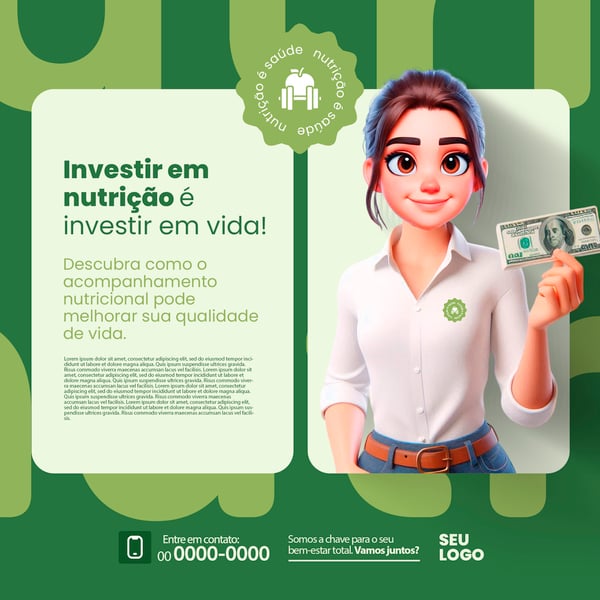 NUTRICIONISTA - INVESTIR EM VIDA