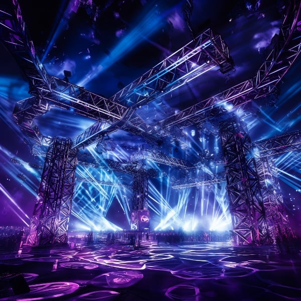 ESTRUTURA METÁLICA PARA SHOW