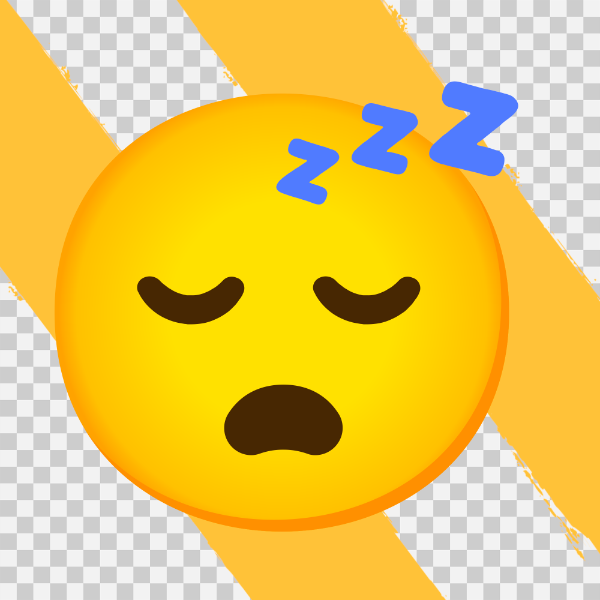 EMOJI SONO SEM FUNDO TRANSPARENTE PNG