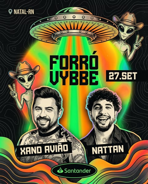 Prompt Editável para Flyer Evento Forró Vybbe Vibe Copie o Prompt