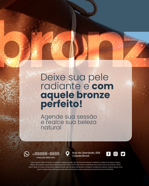 SOCIAL MEDIA BRONZEAMENTO