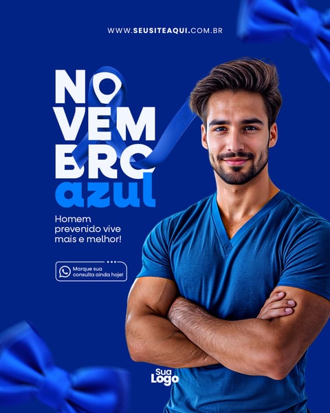 FEED VERTICAL NOVEMBRO AZUL SOCIAL MEDIA 02